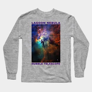 Hubble Lagoon Nebula Long Sleeve T-Shirt